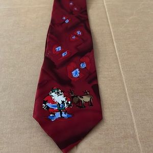 J. Garcia Christmas necktie